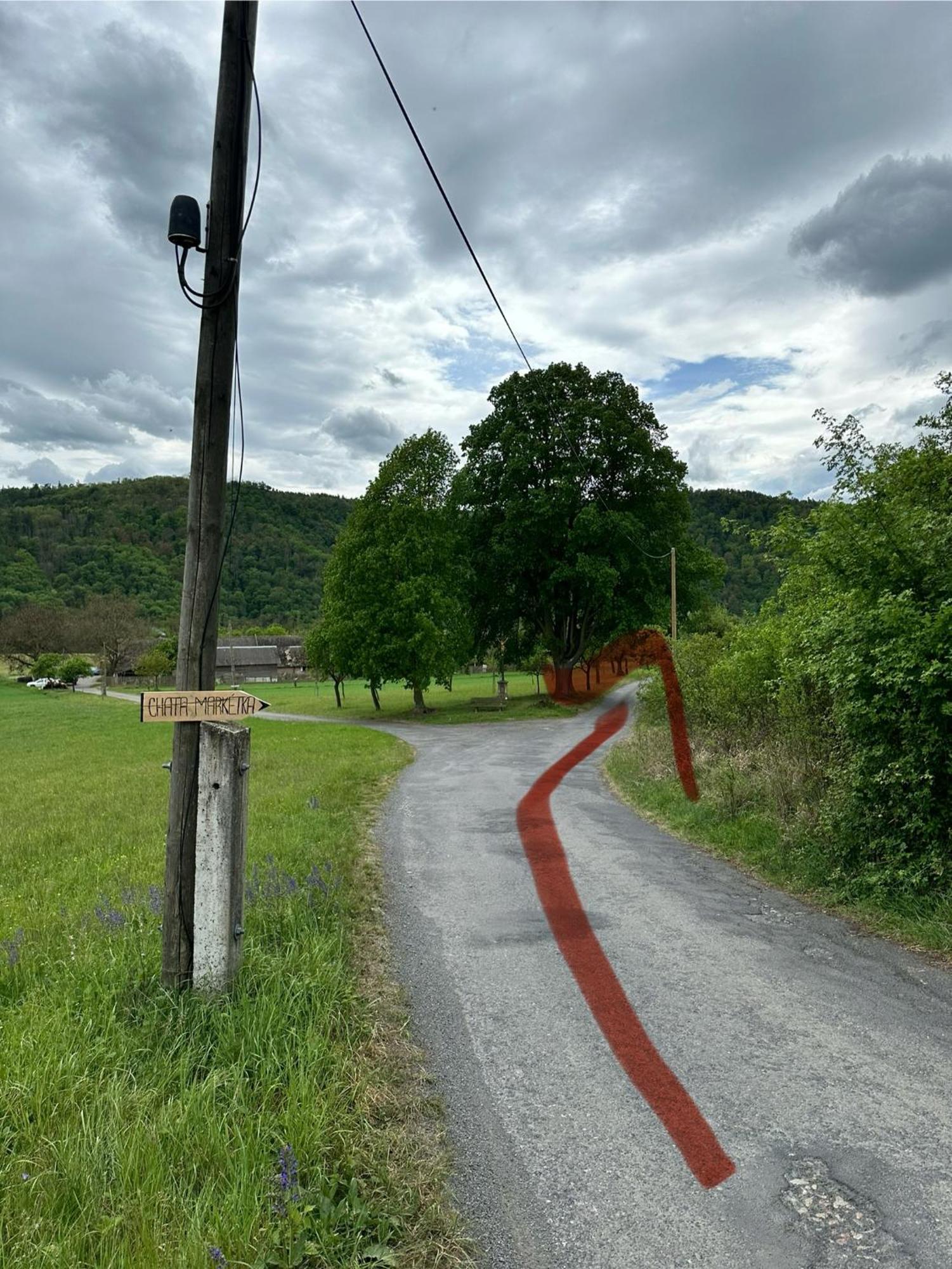 Chata Marketka Křivoklát Exterior foto